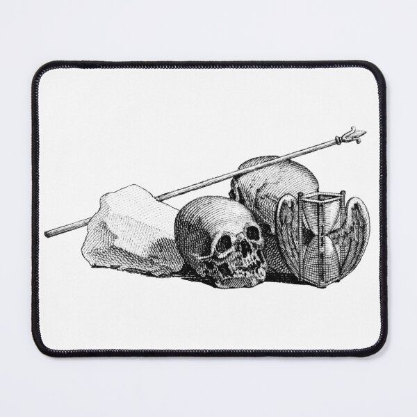 Item preview, Memento Mori at the entrance to The Catacombs by Alexand Desenne 1813 designed and sold by Hedrin.