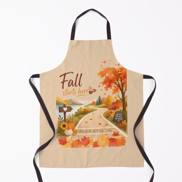 Item preview, Fall Marathon Starts Here designed and sold by lifeinspired4u.