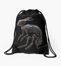 BIO-MECHANICAL ZOMBUNNIE Drawstring Bag