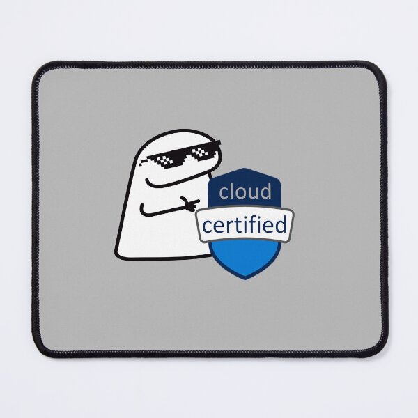 Item preview, Cloud Certified Design | Microsoft Azure badge | Sticker | Tech Decals | Pin | Meme | cat designed and sold by I am Certified Designs.