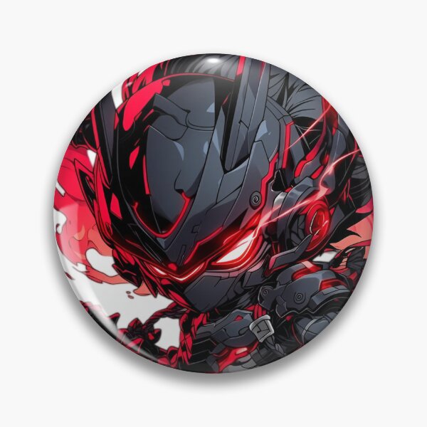 Item preview, Dark Crimson Samurai Warrior – Red Black Demon Ronin Anime Style designed and sold by Dyan4.