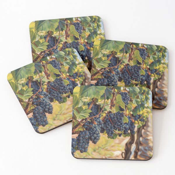 Item preview, Field of Purple Grapes designed and sold by tomorrowsart.
