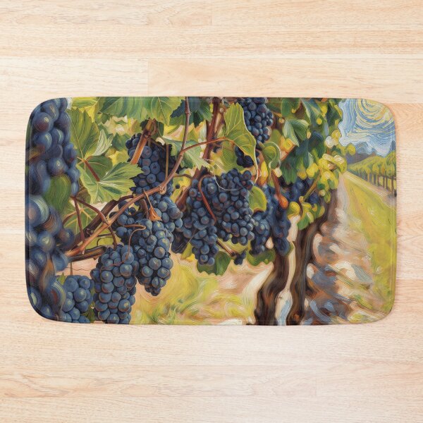 Item preview, Field of Purple Grapes designed and sold by tomorrowsart.