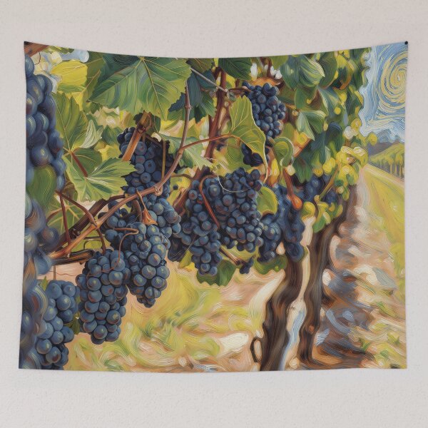 Item preview, Field of Purple Grapes designed and sold by tomorrowsart.