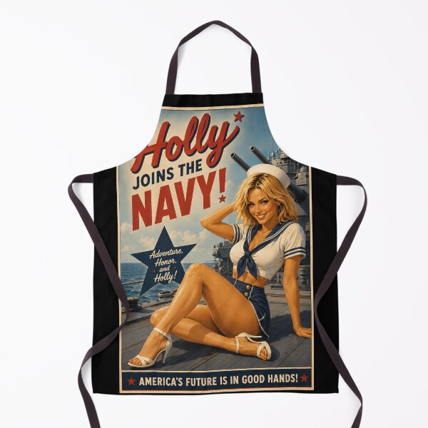 Item preview, Holly Joins The Navy Poster designed and sold by Moviebuff91.
