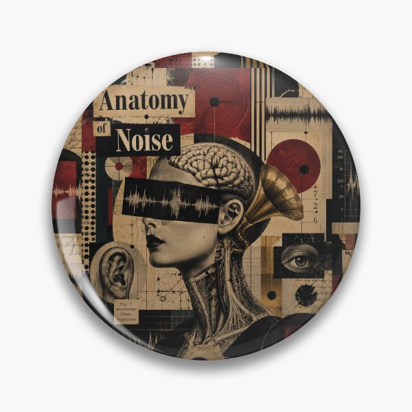 Item preview, Anatomy of Noise  Surreal Acoustic Dada Collage designed and sold by MarksBook.