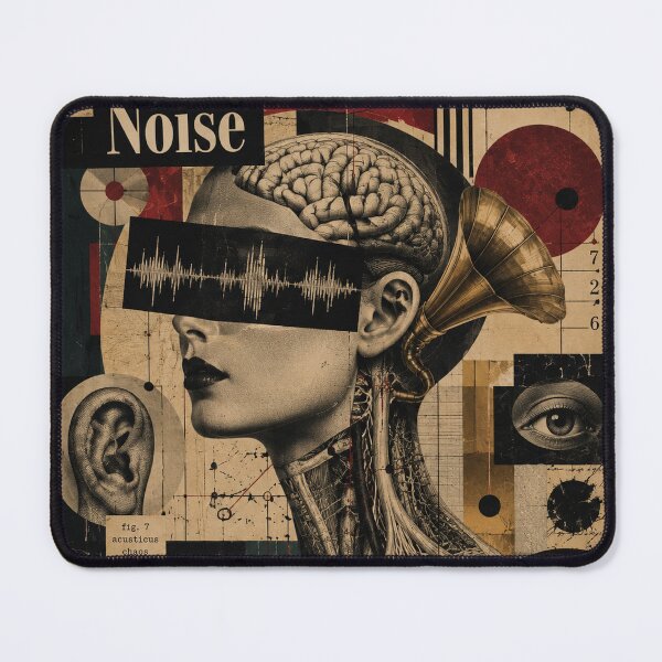Item preview, Anatomy of Noise Surreal Acoustic Dada Collage designed and sold by MarksBook.