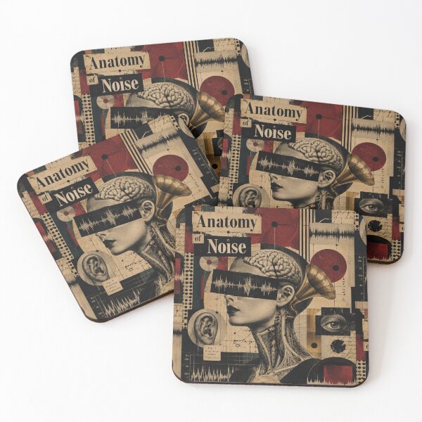 Item preview, Anatomy of Noise  Surreal Acoustic Dada Collage designed and sold by MarksBook.