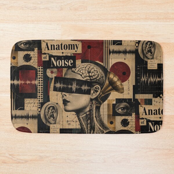 Item preview, Anatomy of Noise  Surreal Acoustic Dada Collage designed and sold by MarksBook.