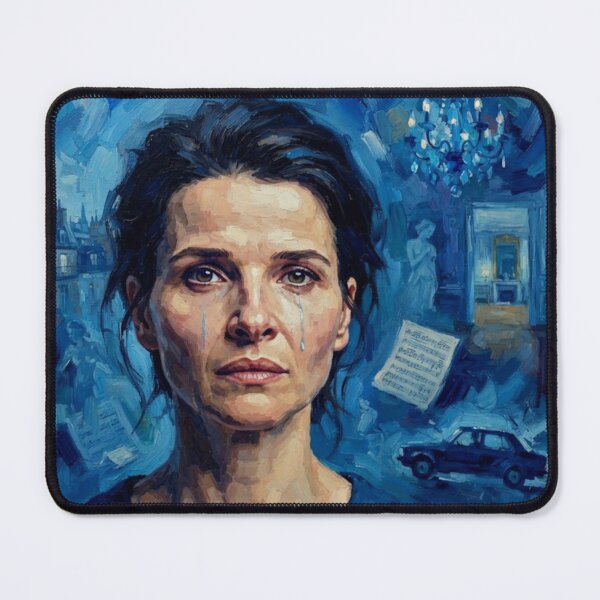 Item preview, Three Colors Blue Fine Art Tribute designed and sold by Art's Diner.