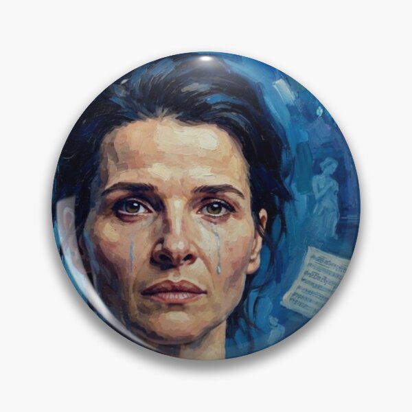 Item preview, Three Colors Blue Fine Art Tribute designed and sold by Art's Diner.