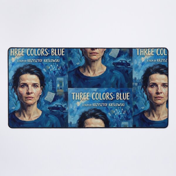 Item preview, Three Colors Blue Fine Art Tribute designed and sold by Art's Diner.