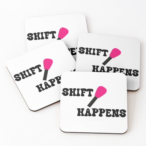 Item preview, Shift Happens - Funny Manual Transmission Gear Shifter Pun designed and sold by manojbalan1968.