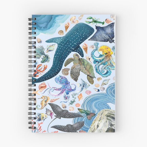 Item preview, Underwater Wonders A Vibrant Exploration of Ocean Life Featuring Marine Marvels Like the Whale Shark, Turtles, Dolphins, and Colorful Coral Reefs designed and sold by Matt_Smith.