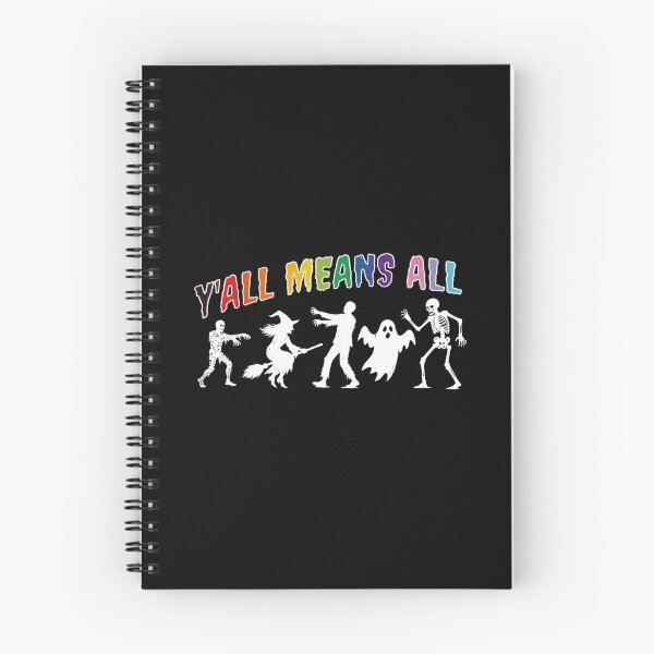 Item preview, Y'all Means All Halloween designed and sold by mahdilahlo.