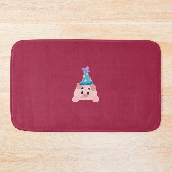 Item preview, Cute little pig with a party hat designed and sold by LoreGaleano.