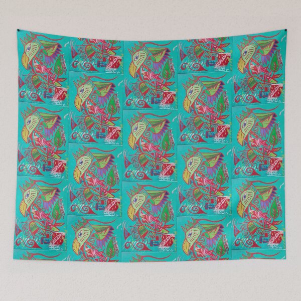 Item preview, The coral parakeet  designed and sold by ENZO NOEZ OZNE.