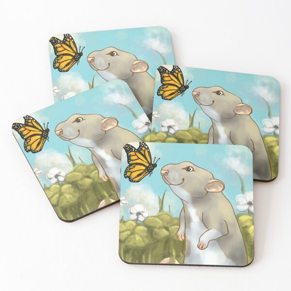 Item preview, Rat and Butterfly: Old Friends designed and sold by ESSA Zone.