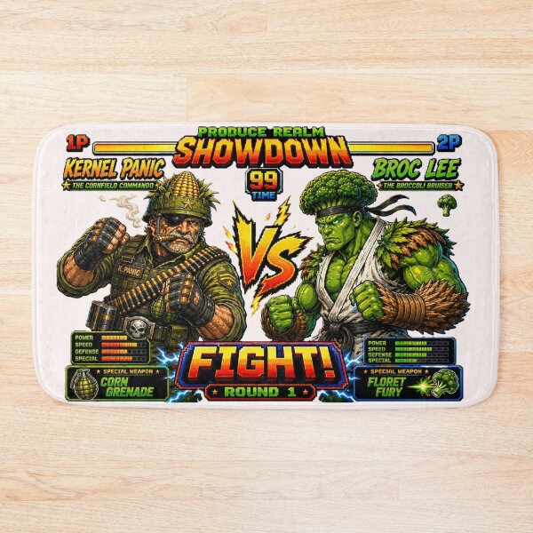 Item preview, Produce Realm Showdown - Panic Vs Lee designed and sold by Fort Chiswell Trading Company.