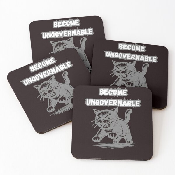Item preview, Become Ungovernable Cat designed and sold by MA project.