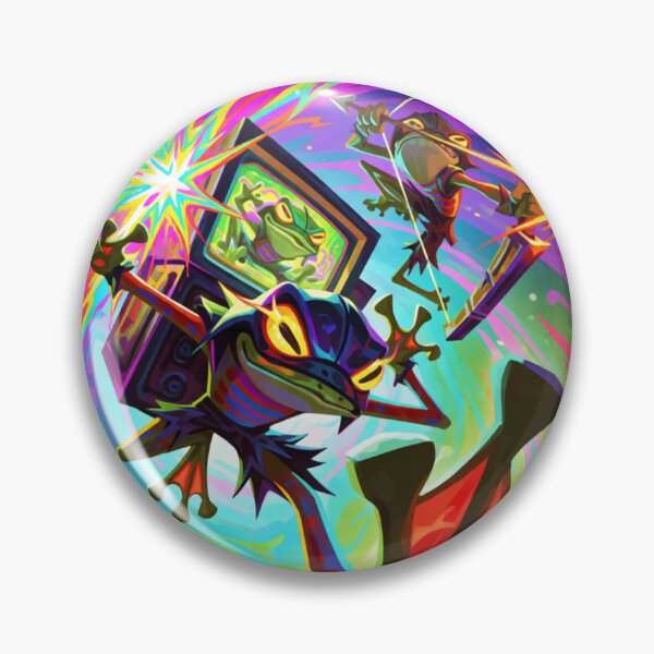 Item preview, Amphibian Ninjas in Neon Visions (V4) designed and sold by SabaMirzique.