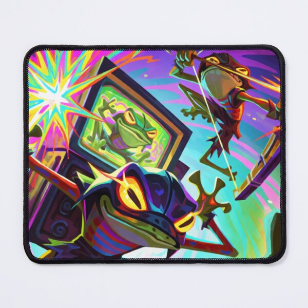 Item preview, Amphibian Ninjas in Neon Visions (V4) designed and sold by SabaMirzique.