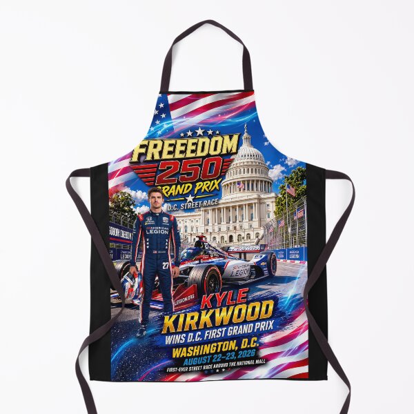 Item preview, FREEDOM 250 - GRAND PRIX - Kyle Kirkwood wins 1st ever Grand Prix - 250th Anniversary Celebration 1776 to 2026 designed and sold by DBM Photo Art 1.