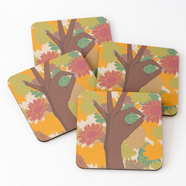 Artikelvorschau, Okay Hand Floral entworfen und verkauft von ArtbyCiage.
