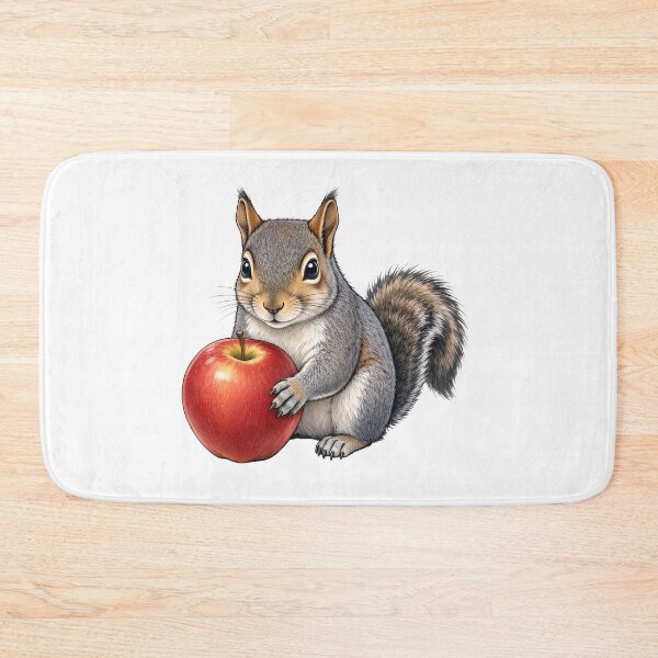Item preview, Squirrel with Apple designed and sold by susiecc.