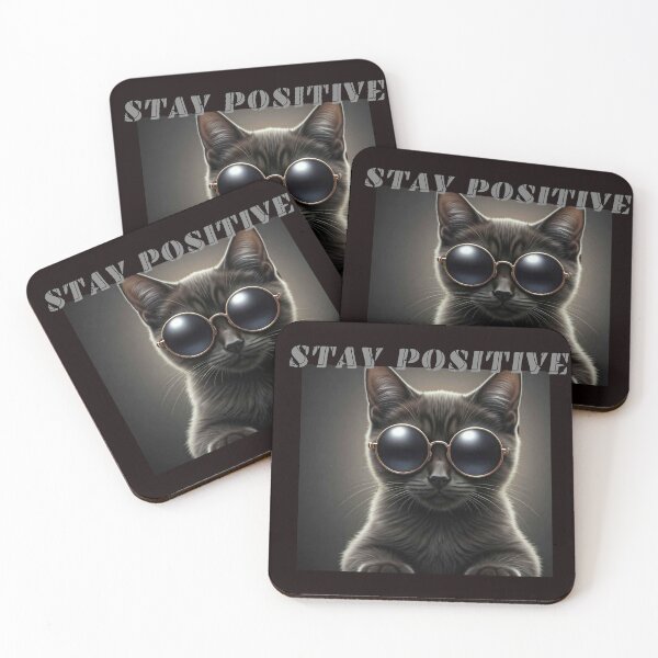 Item preview, STAY POSITIVE Black Cat designed and sold by MA project.