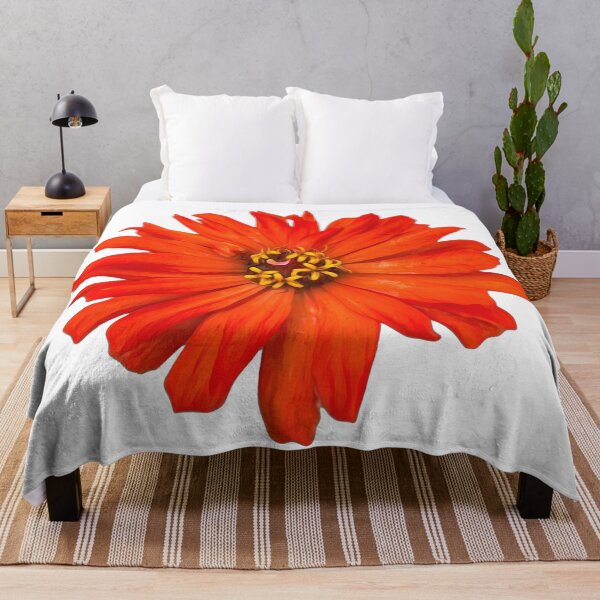 Item preview, Orange Zinnia Blossom designed and sold by The She Shed.