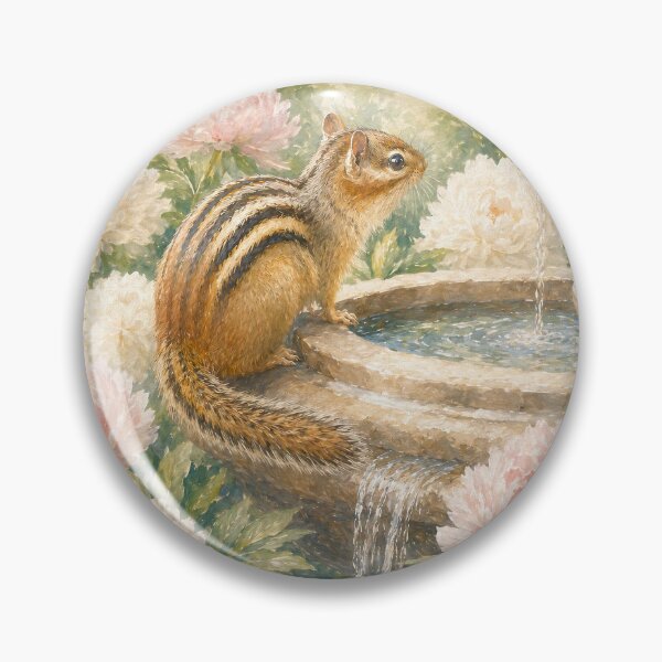 Item preview, The Little Guest By The Fountain designed and sold by AmairaPhotoArt.