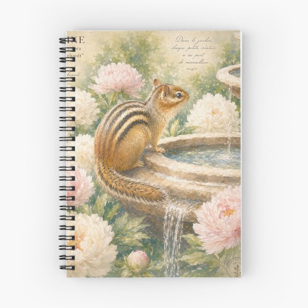Item preview, The Little Guest By The Fountain designed and sold by AmairaPhotoArt.
