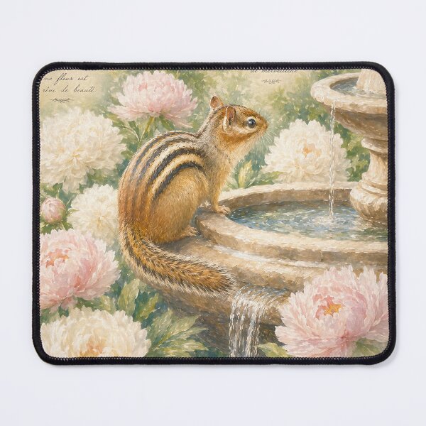 Item preview, The Little Guest By The Fountain designed and sold by AmairaPhotoArt.