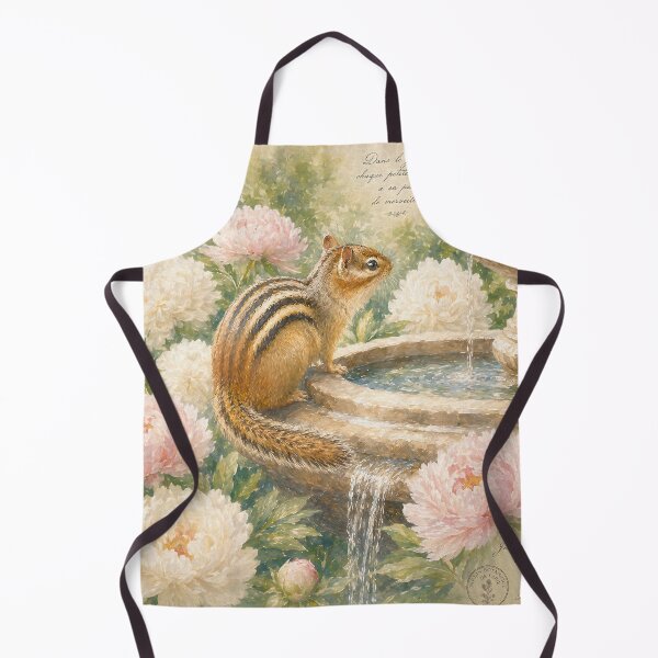 Item preview, The Little Guest By The Fountain designed and sold by AmairaPhotoArt.
