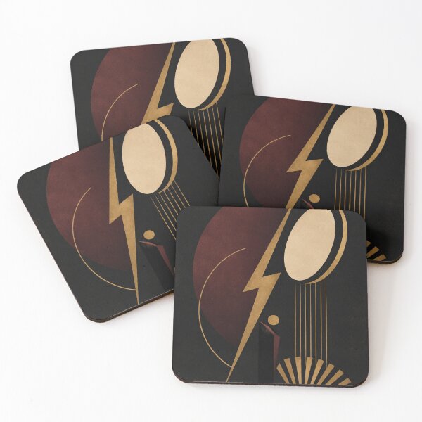 Item preview, Electric Cabaret — Minimal Art Deco Abstract designed and sold by MarksBook.