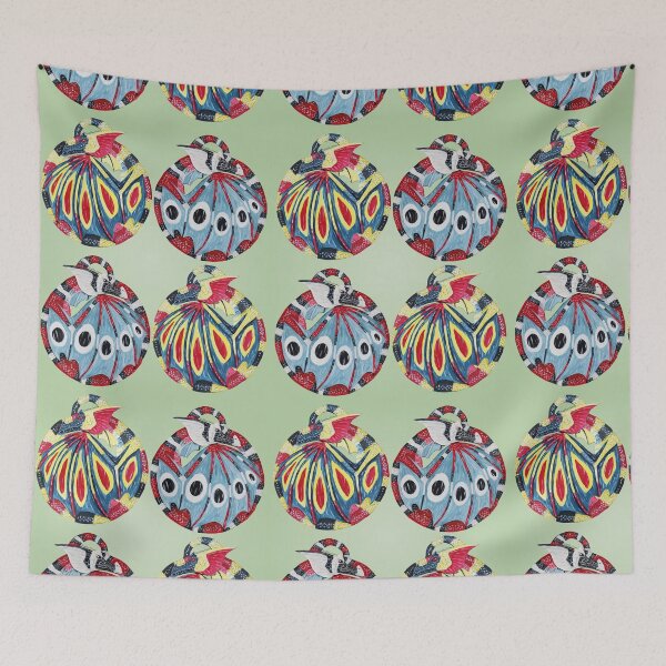 Item preview, Coral and king snake dragon college designed and sold by WolfRaven Creations.