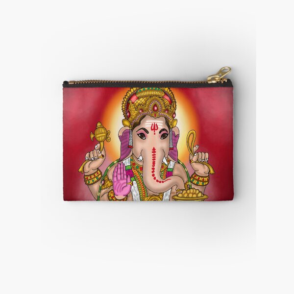 Item preview, Lord Ganesha Digital Drawing | Divine Ganpati Hindu God Illustration designed and sold by Harshit_Digital_Arts.