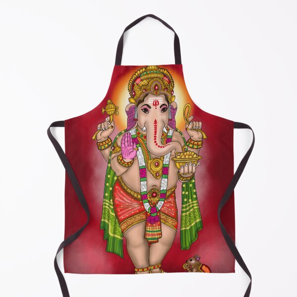 Item preview, Lord Ganesha Digital Drawing | Divine Ganpati Hindu God Illustration designed and sold by Harshit_Digital_Arts.