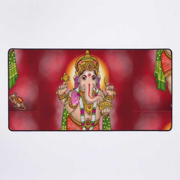 Item preview, Lord Ganesha Digital Drawing | Divine Ganpati Hindu God Illustration designed and sold by Harshit_Digital_Arts.