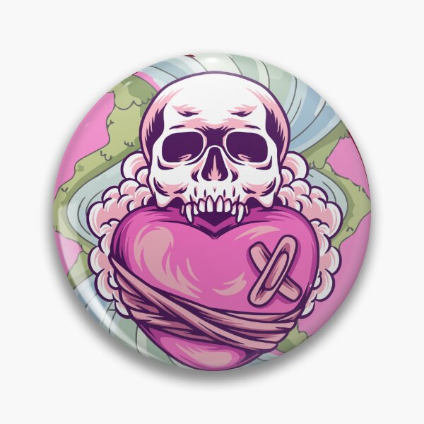 Item preview, Gothic Romantic Pink Skeleton Skull Art designed and sold by aliyeus.