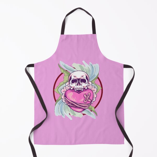 Item preview, Gothic Romantic Pink Skeleton Skull Art designed and sold by aliyeus.