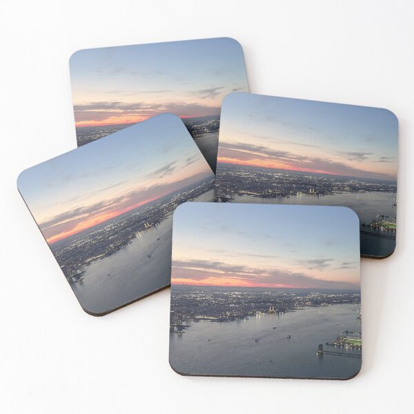 Item preview, Sunset Over the Hudson River designed and sold by Ifcitiesdesign.