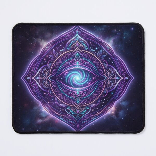 Item preview, Cosmic Galaxy Third Eye Sacred Geometry designed and sold by Azurart2.