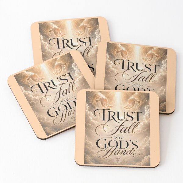 Item preview, trust fall into gods hands designed and sold by OCD_JESSICA.