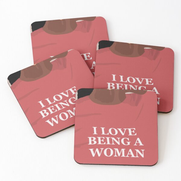 Item preview, I Love Being a Woman designed and sold by ArtbyCiage.