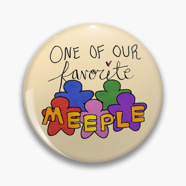 Item preview, One of Our Favorite Meeple (Light Backgrounds) designed and sold by E-B-Designs.