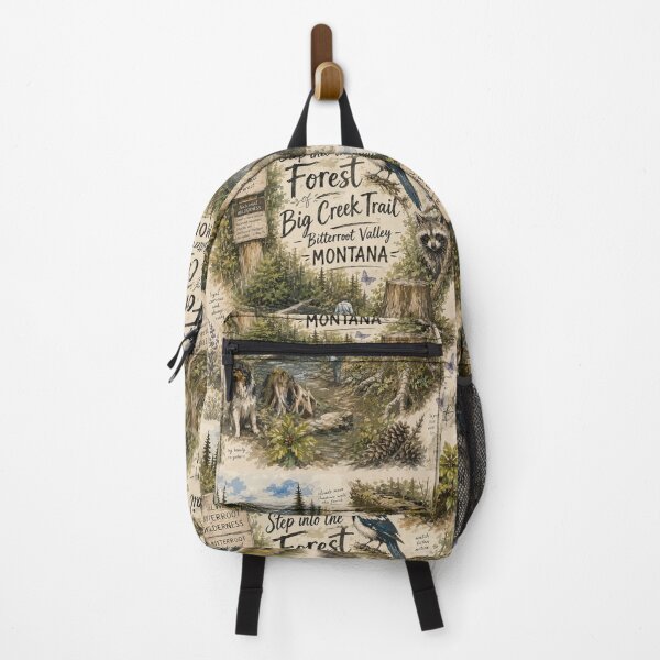 Item preview, Big Creek Trail Study - Bitterroot Valley - Montana designed and sold by sabrinart42.