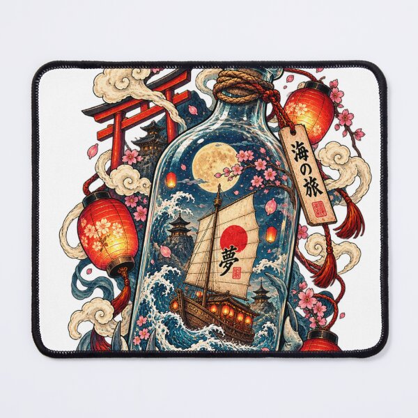 Item preview, The Ship of Prophecy – Japanese Mystical Ship Ukiyo-e Art designed and sold by Substance_life.