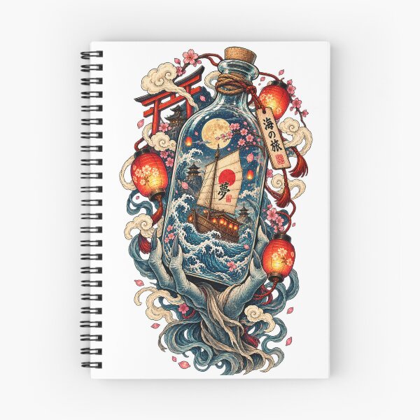 Item preview, The Ship of Prophecy – Japanese Mystical Ship Ukiyo-e Art designed and sold by Substance_life.